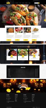 Mẫu Website Thực phẩm 16| TDG